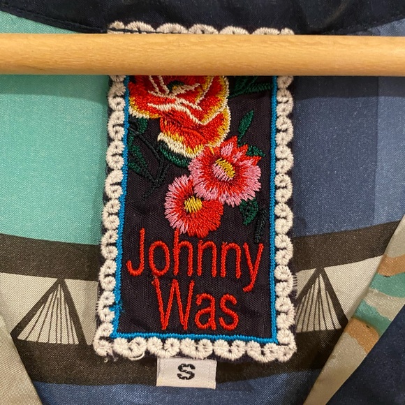 Johnny Was Silk Tunic - Picture 3 of 4